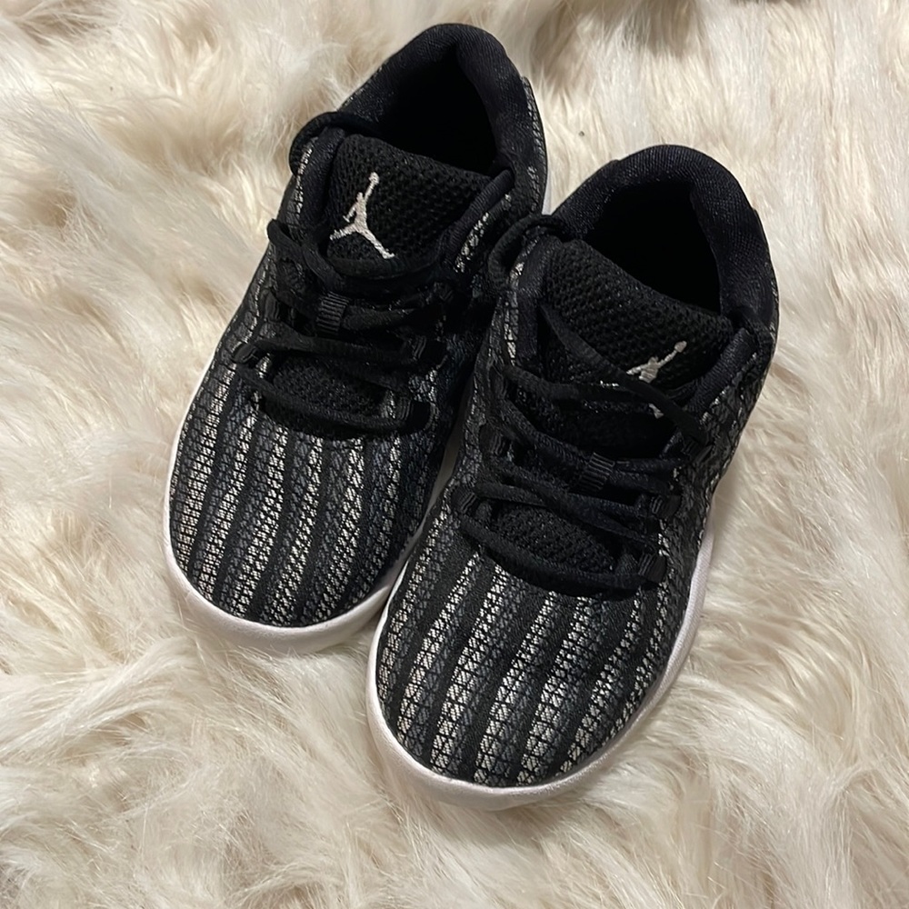 Jordan’s black and silver